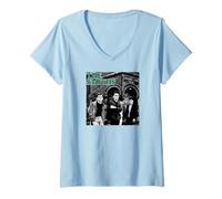 Donna The Smiths Salford Lads Club Morrissey Band Stephen Wright Maglietta con Collo a V