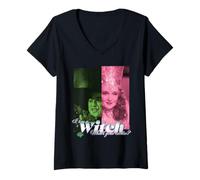Donna The Wizard of Oz Mother's Day I'm A Witch Maglietta con Collo a V