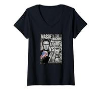 Donna Thomas Massie VS La Macchina Maglietta con Collo a V