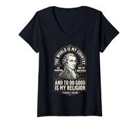 Donna Thomas Paine Maglietta con Collo a V