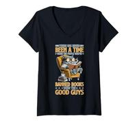 Donna Those Who Ban Books Were Never The Good Guys Maglietta con Collo a V