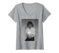 Donna Tina Turner Regina del Rock 'N' Roll di Simon Fowler Maglietta con Collo a V