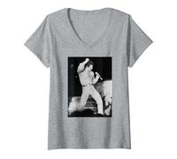 Donna Tom Jones Live Lago Tahoe Nevada 1983 Maglietta con Collo a V