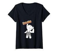 Donna Tora Chan Maglietta con Collo a V