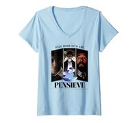 Donna Torneo Triwizard 2025 di Harry Potter Maglietta con Collo a V