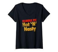 Donna Torta umile Hot N Brutto Maglietta con Collo a V