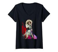 Donna Tour di Addio di Parigi alla Reggia di Versailles dal Vivo di Tina Turner Maglietta con Collo a V