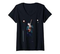 Donna Tour espresso del tunnel of love Boss Bruce Springsteen Maglietta con Collo a V