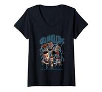 Donna Toy Story Sid Phillips Homage Maglietta con Collo a V