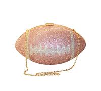 Donna Trade European and American Water Cena Bag Rugby Rubber Banchetto Abito con tasche 48, Colore: rosso, taglia unica