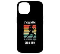 Donna Trail Runner I'm a Mum On A Run Donne Mamme Madri Custodia per iPhone 14