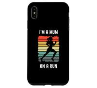 Donna Trail Runner I'm a Mum On A Run Donne Mamme Madri Custodia per iPhone XS Max