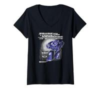 Donna Transformers Astrotrain Box Maglietta con Collo a V
