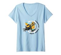 Donna Transformers Choose Your Side Maglietta con Collo a V