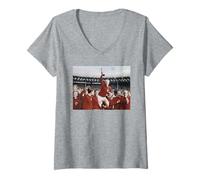 Donna Trofeo Finale della Coppa del Mondo Bobby Moore Inghilterra 1966 Maglietta con Collo a V