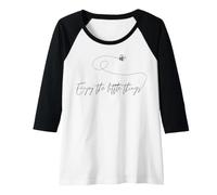 Donna Tshirt Elegante Apicoltura Enjoy The Little Things Maglia con Maniche Raglan