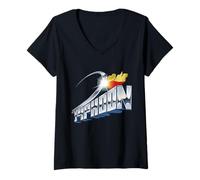 Donna Typhoon Discoteca Gambara Brescia Italo Discoteca Maglietta con Collo a V