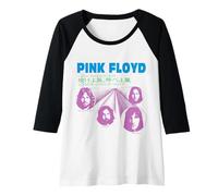 Donna Ufficiale Pink Floyd Uno di Questi Giorni retrò Donne Maglia con Maniche Raglan