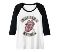 Donna Ufficiale The Rolling Stones Tour 78 Musica Rock Donne retrò Maglia con Maniche Raglan