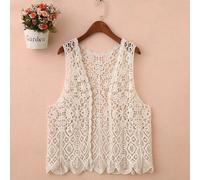 Donna Velato a Rete Cardigan Nappa Scialle Giacca Mezza Lunghezza Mantella Sole