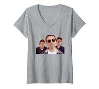 Donna Underworld Electronic Music Born Slippy di Andy Willsher Maglietta con Collo a V