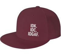 Donna Uomini Berretto da Baseball Non Lo So, Non Mi Interessa Cappelli da papà Protezione Solare Cappello da Sole Casual Cappellino da Baseballberretto per All'Aperto Sport Alpinismo