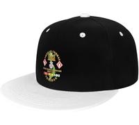Donna Uomini Berretto da Baseball Veterano di Combattimento del Vietnam W 20ª Brigata Genieri SS Cappellino da Baseballberretto Moda Cappello Piatto Traspirante Visiera Baseball Cappellino