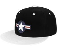 Donna Uomini Cappelli da papà Cimiero Dell'Aeronautica Militare Statunitense Berretto da Baseball Leggera Cappellino da Baseballberretto Traspirante Cappello Piatto per Che Corre Sport Trucker
