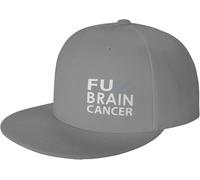 Donna Uomini Snapback Cappelli Fanculo Il Cancro al Cervello Berretto da Baseball Protezione Solare Cappellino da Baseballberretto Casual Cappelli da papà per Pesca All'Aperto Trucker