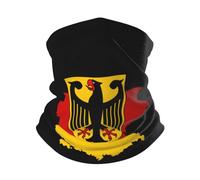 Donna Uomo Bandana Mappa della Bandiera della Germania Sciarpa A Tubo Multiuso Decorazione Facciale Traspirante Headwrap per Arrampicata Campeggio Motocicletta