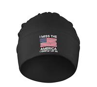 Donna Uomo Berretti Invernale Mi Manca l'America in Cui Sono Cresciuto Caldo Berretto Moda Berretto in Maglia Traspirante Invernale Cappelli per All'Aperto Corsa Inverno