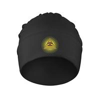 Donna Uomo Berretto in Maglia Occhio del Dio Che Tutto Vede Occhio di Horu Invernale Cappelli Moda Cappello in Maglia Termico Caldo Berretto per Inverno Sci Bici