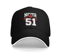 Donna Uomo Cappellino da Baseball Never 51St State Cappello Trucker Moda Berretto da Baseball Regolabile Cappellino con Visiera per Estivo Corsa Sport