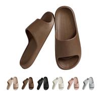 Donna Uomo Ciabatte Piscina Ciabatte Gomma Casa Antiscivolo Pantofole Estivi da Mare Bagno in Eva Scarpe Casual Cuscino Sandalo Aperte Nuvole Asciugatura Rapida Infradito Comode Giardino Slider