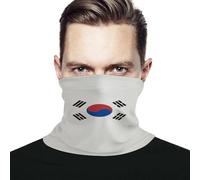 Donna Uomo Fascia per Capelli Bandiera Coreana della Corea del Sud Ghetta da Collo Durevole Scaldacollo Elastico Bandana per Pesca Yoga Ciclismo