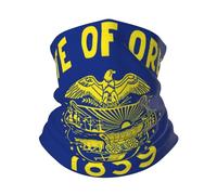 Donna Uomo Fascia per Capelli Bandiera Dell'Oregon Ghetta da Collo Durevole Sciarpa al Collo Multifunzione Scaldacollo per Arrampicata Campeggio Yoga