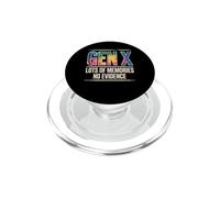 Donna Uomo Generation X Stay Feral Gen X PopSockets PopGrip per MagSafe