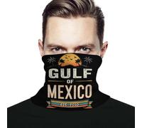 Donna Uomo Ghetta da Collo Messico EST 1550 Tramonto sulla Spiaggia Headwrap Durevole Decorazione Facciale Multiuso Sciarpa A Tubo per Ciclismo Motocicletta Yoga