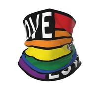 Donna Uomo Passamontagna L'Amore per L'Orgoglio LGBT È Amore Sciarpa A Tubo Elastico Bandana Multifunzione Ghetta da Collo per Campeggio Ciclismo Pesca