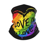 Donna Uomo Scaldacollo L'Amore per L'Orgoglio LGBT È Amore Fascia per Capelli Traspirante Passamontagna Multiuso Bandana per Campeggio Yoga Escursionismo
