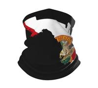 Donna Uomo Sciarpa A Tubo Mappa della Bandiera della Florida Passamontagna Multifunzione Headwrap Elastico Bandana per Yoga Arrampicata Escursionismo