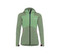 Donna Vaude Giacca in pile Monviso Hooded Grid (aloe vera) 40