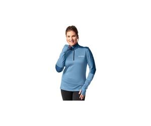 Donna vaude livigno halfzip ii polare blu