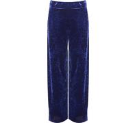 Donna Velluto Taglie Forti Largo Svasato Gamba Tasca Pantaloni Palazzo Nuovo