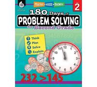 Donna Ventura 180 Days™: Problem Solving for Second Grade (Tascabile)