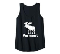 Donna Vermont Moose Pride Minimalist Nature Amante Canotta