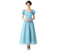 Donna Vestito Da Sposa Reggiano Donne Lungo Festa Tematica Estivo Blu M