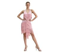Donna Vestito Latino Americano Abito Pattinaggio Artistico da Salsa | Vestito Flapper Degli Anni ',Competizione,Collo V Senza Maniche,Pratica,Tango,Ginnastica,Recitali,Samba,Rumba,Sala,Disco