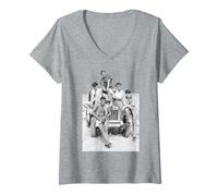 Donna Viaggi Verso Glory Era Spandau Ballet Ritratto 1981 Maglietta con Collo a V