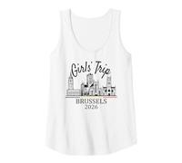 Donna Viaggio Ragazze Bruxelles Belgio 2026 | Girls Travel Vacation Canotta